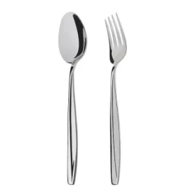 قاشق و چنگال استیل یونیک مدل مایز ضخامت 2mm