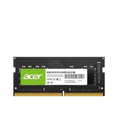 رم لپ‌تاپ DDR4-3200 ایسر مدل SO-DIMM CL22 SD100 تک کاناله ظرفیت 8 گیگابایت